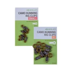 Korum Camo Running Rig Clips Small