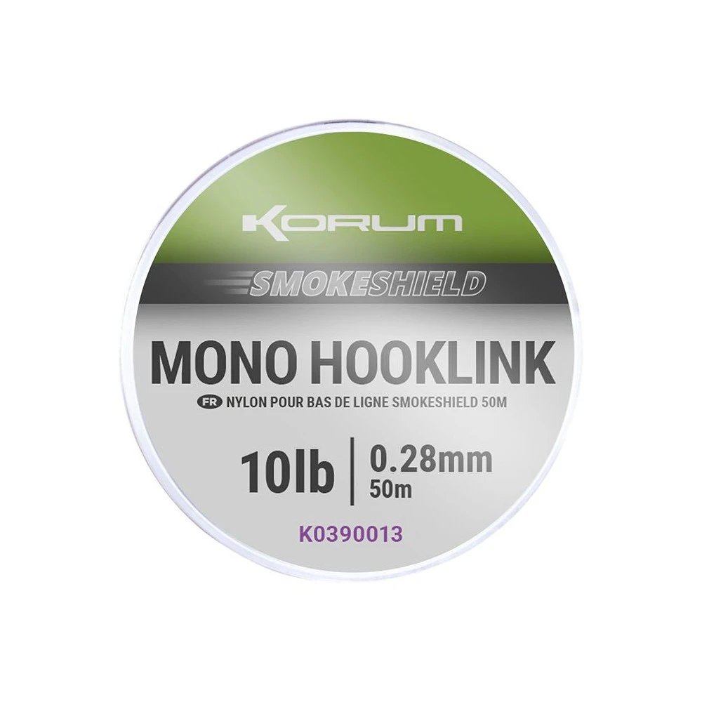 Korum Smokeshield Mono Hooklink 0.28 Mm 1 Korum Smokeshield Mono Hooklink 0.28 Mm
