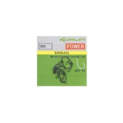 Korum Xpert Power Size 10 Barbless Hook