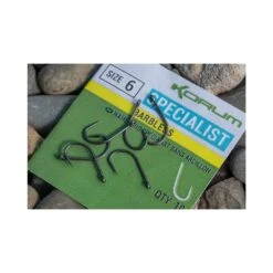 Korum Xpert Specialist Size 14 Barbless Hook -Korum korum xpert specialist barbless hook size 14 1